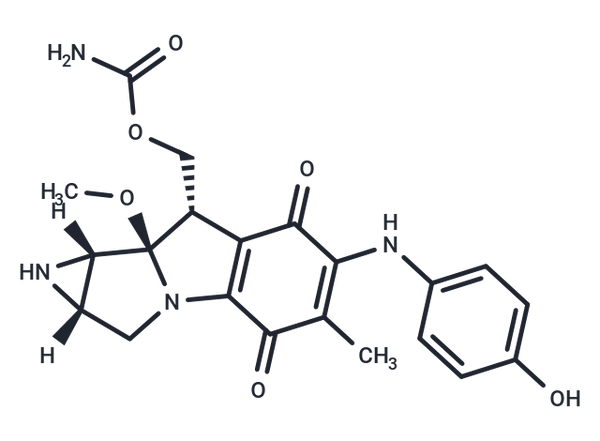 7-N-(4-Hydroxyphenyl)mitomycin C – Figure 1 of 1