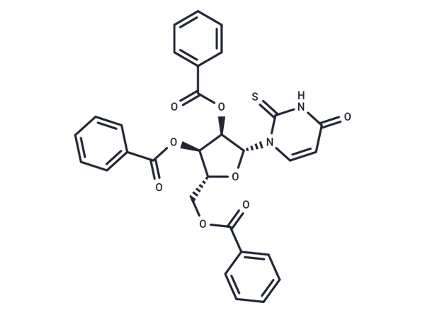 2',3',5'-Tri-O-benzoyl-2-thiouridine – Figure 1 of 1