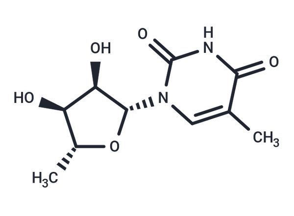 5'-Deoxy-5-methyluridine – Figure 1 of 1