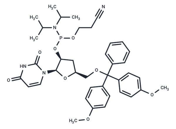 5'-O-DMTr-3'-deoxyuridine 2'-CED phosphoramidite – Figure 1 of 1