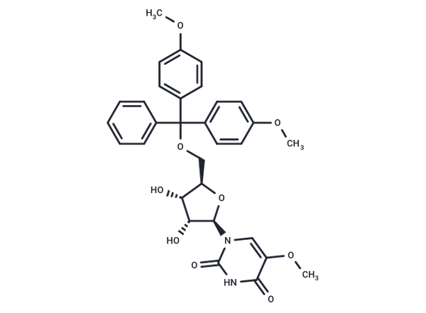 5'-O-(4,4'-Dimethoxytrityl)-5-methoxyuridine – Figure 1 of 1