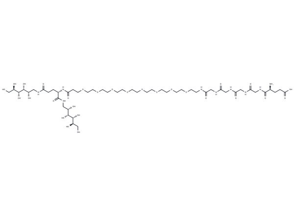 EGGGG-PEG8-amide-bis(deoxyglucitol) – Figure 1 of 1