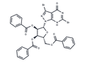 3,6-Dibromo-1,5-dihydro-1-(2,3,5-tri-O-benzoyl-b-D-ribofuranosyl)-4H-pyrazolo[3,4-d]pyrimidin-4-one – Figure 1 of 1