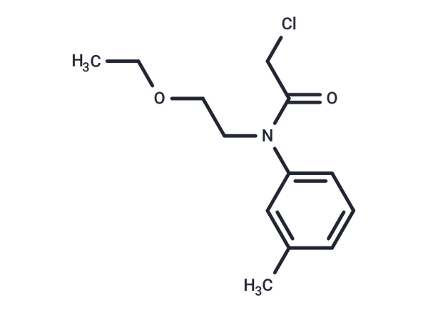 m-Acetotoluidide, 2-chloro-N-(2-ethoxyethyl)- – Figure 1 of 1