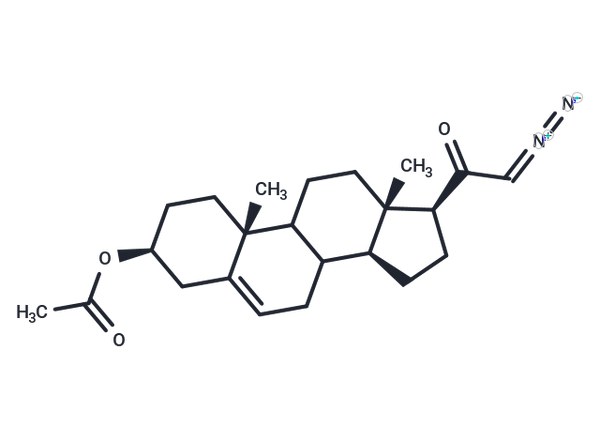 21-diazo-20-oxopregn-5-en-3-yl acetate – Figure 1 of 1