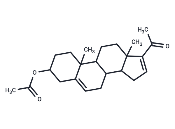 3-Hydroxypregna-5,16-dien-20-one 3-acetate – Figure 1 of 1