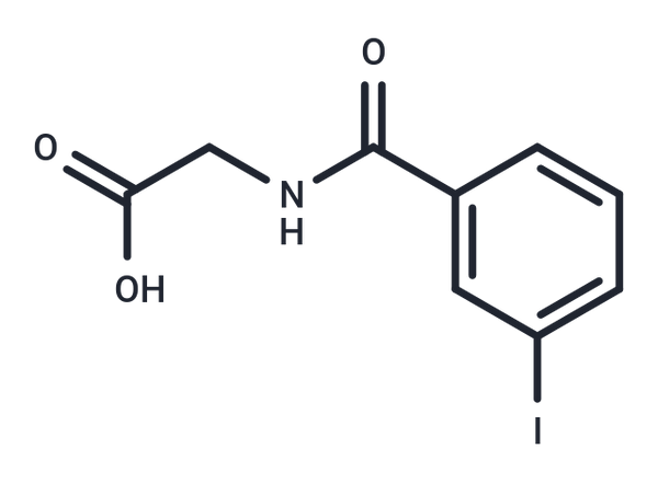Glycine, N-(3-iodobenzoyl)- – Figure 1 of 1