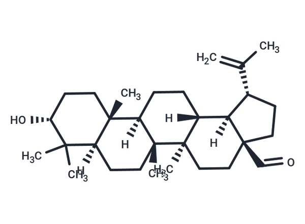 Lup-20(29)-en-28-al, 3-hydroxy-, (3alpha)- – Figure 1 of 1