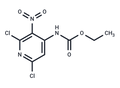 2,4-Dichloro-3-nitro-4-(N-ethoxycarbonyl)aminopyridine – Figure 1 of 1