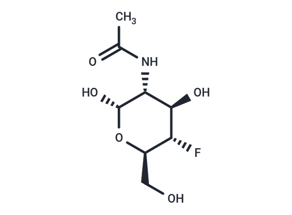 2-Acetamido-2,4-dideoxy-4-fluoro-α-D-glucopyranose – Figure 1 of 1