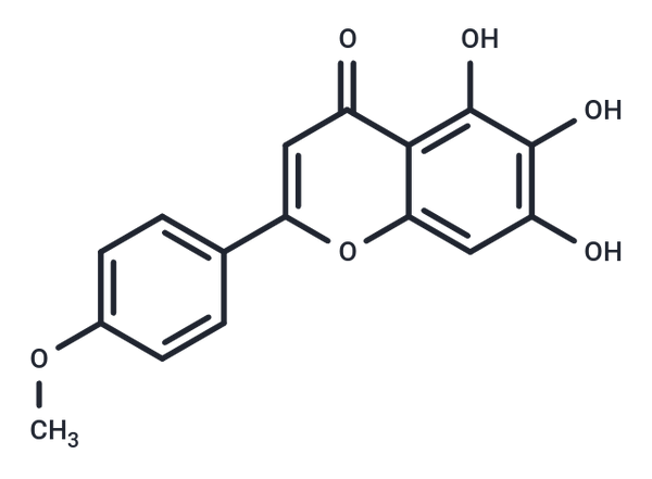 5,6,7-Trihydroxy-4'-methoxyflavone – Figure 1 of 1