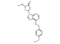 2'-Deoxy-N6-(4-methoxybenzyl)adenosine – Figure 1 of 1