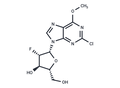 2-Chloro-6-methoxypurine -9-beta-D-(2'-deoxy-2'-fluoro)-arabinoriboside – Figure 1 of 1