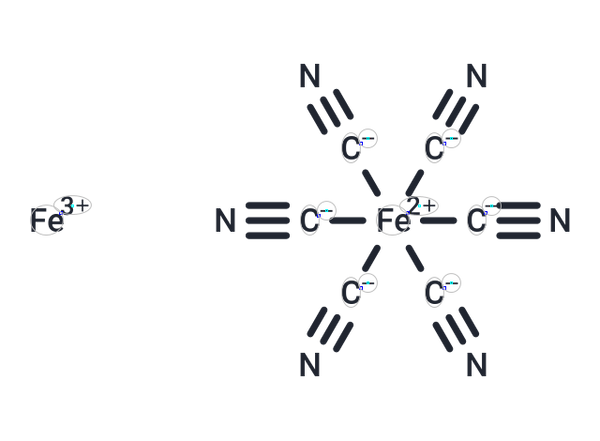 Iron (III) hexacyanoferrate (II) – Figure 1 of 1