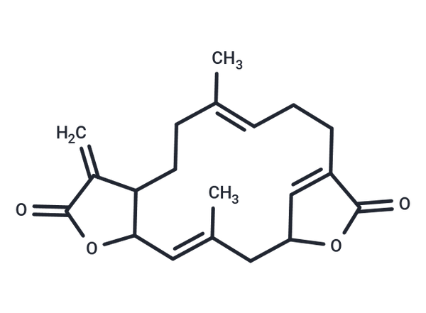 Cembratetraene-16,2:19,6-diolide – Figure 1 of 1