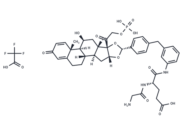 Glucocorticoid receptor agonist-1 phosphate Gly-Glu TFA – Figure 1 of 1