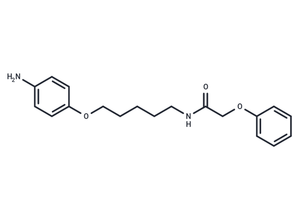 Acetamide, N-(5-(p-aminophenoxy)pentyl)-2-phenoxy- – Figure 1 of 1