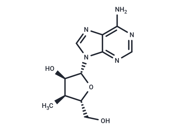 3'-Deoxy-3'-a-C-methyladenosine – Figure 1 of 1