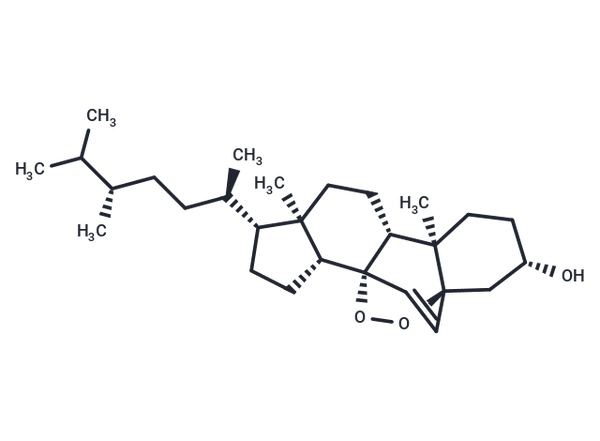5α,8α-Epidioxyergost-6-en-3β-ol – Figure 1 of 1
