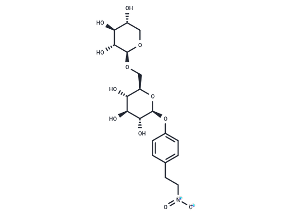 4-(2-Nitroethyl)phenyl primeveroside – Figure 1 of 1