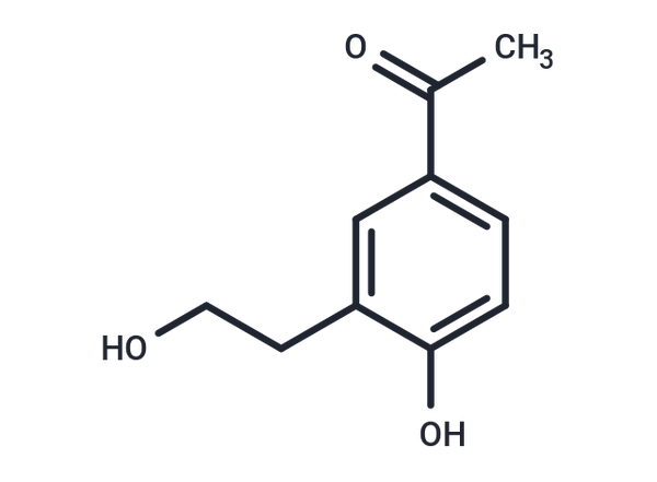 4-Hydroxy-3-(2-hydroxyethyl)acetophenone – Figure 1 of 1