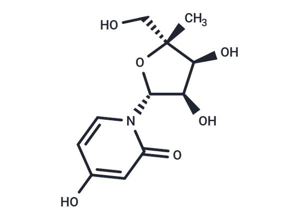 3-Deaza-4'-C-methyluridine – Figure 1 of 1