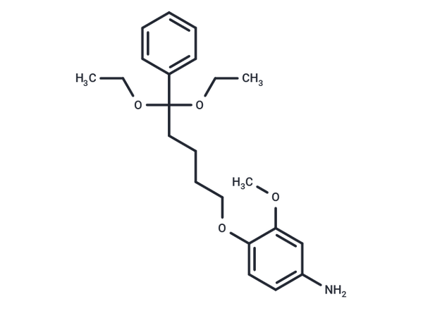 Valerophenone, 5-(4-amino-2-methoxyphenoxy)-, diethyl acetal – Figure 1 of 1