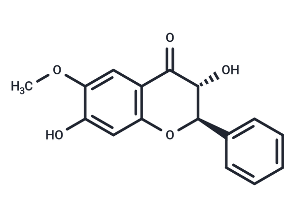 7-Hydroxy-6-methoxydihydroflavonol – Figure 1 of 1