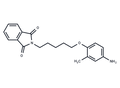 Phthalimide, N-(5-(4-amino-o-tolyloxy)pentyl)- – Figure 1 of 1