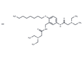 m-Acetotoluidide, 2-(diethylamino)-alpha-(2-(diethylamino)acetamido)-4'-(octyloxy)-, dihydrochloride – Figure 1 of 1