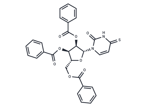 2',3',5'-Tri-O-benzoyl-4-thiouridine – Figure 1 of 1