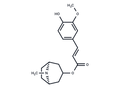Tropanyl 3-hydroxy-4-methoxycinnamate – Figure 1 of 1