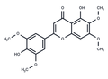 4',5-Dihydroxy-3',5',6,7-tetramethoxyflavone – Figure 1 of 1