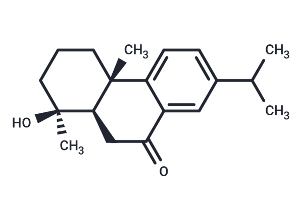 19-Nor-4-hydroxyabieta-8,11,13-trien-7-one – Figure 1 of 1