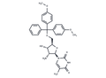 2'-Amino-2'-deoxy-5'-O-(4,4'-dimethoxytrityl)-5-methyluridine – Figure 1 of 1