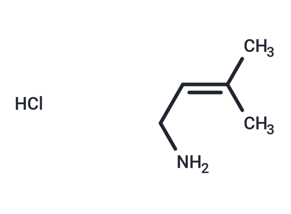 3-Methyl-2-buten-1-amine   hydrochloride – Figure 1 of 1