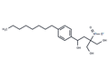 3-(Hydroxymethyl)-3-nitro-1-(4-octylphenyl)-1,4-butanediol – Figure 1 of 1