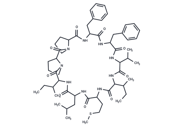 Cyclolinopeptide B – Figure 1 of 1