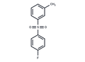 m-((p-Fluorophenyl)sulphonyl)toluene – Figure 1 of 1