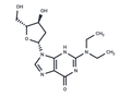 2'-Deoxy-N2,N2-diethyl   guanosine – Figure 1 of 1