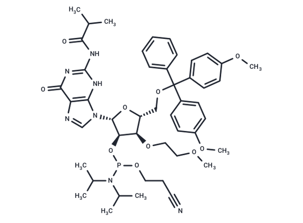 3'-O-MOE-G(iBu)-2'-phosphoramidite – Figure 1 of 1