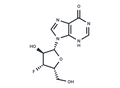 3'-deoxy-3'-fluoro-beta-D-xylo-inosine – Figure 1 of 1