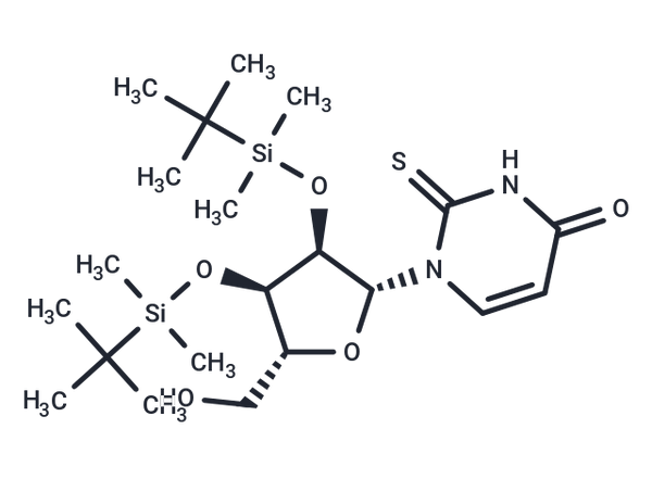 2',3'-Bis(O-t-butyldimethylsilyl)-2-thiouridine – Figure 1 of 1