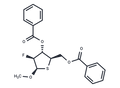 Methyl   2-deoxy-3,5-di-O-benzoyl-2-fluoro-4-thio-beta-D-arabinopentofuranoside – Figure 1 of 1