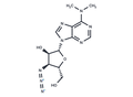 3'-Azido-3'-deoxy-N6,N6-dimethyladenosine – Figure 1 of 1