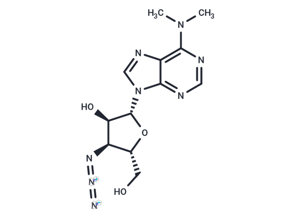 3'-Azido-3'-deoxy-N6,N6-dimethyladenosine – Figure 1 of 1