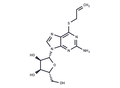 2-Amino-6-allylthio-9-(beta-D-ribofuranosyl)-9H-purine – Figure 1 of 1