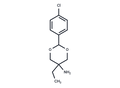 m-Dioxan-5-amine, 2-(p-chlorophenyl)-5-ethyl- – Figure 1 of 1