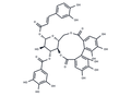 1-O-Caffeoyl-3-O-galloyl-4,6-(S)-hexahydroxydiphen – Figure 1 of 1