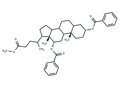 methyl 3,12-bis(benzoyloxy)cholan-24-oate – Figure 1 of 1